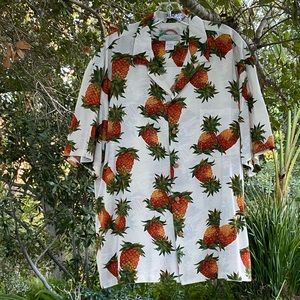 Paradise Found vintage Shirt: Pineapple ma